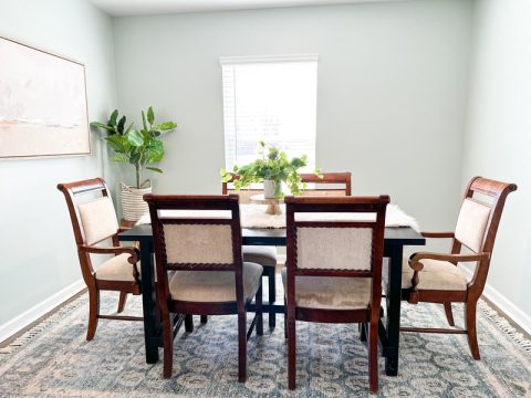 Staging Dining- After